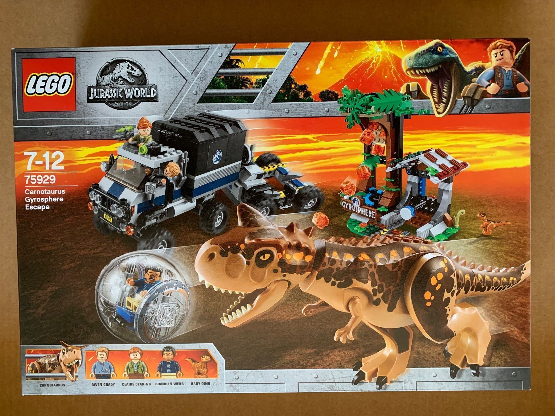 Lego Kit di costruzioni: Lego 75929 Jurassic World - Carnotaurus – Nuovo e nell'imballaggio originale da Basel venduto da zekzek 1