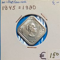 Niederlande-Gedenkmünze "35 Jahre Befreiung" 1980