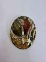 Vintage Brosche Modeschmuck Porzellan 70er 80er 90er Jahre