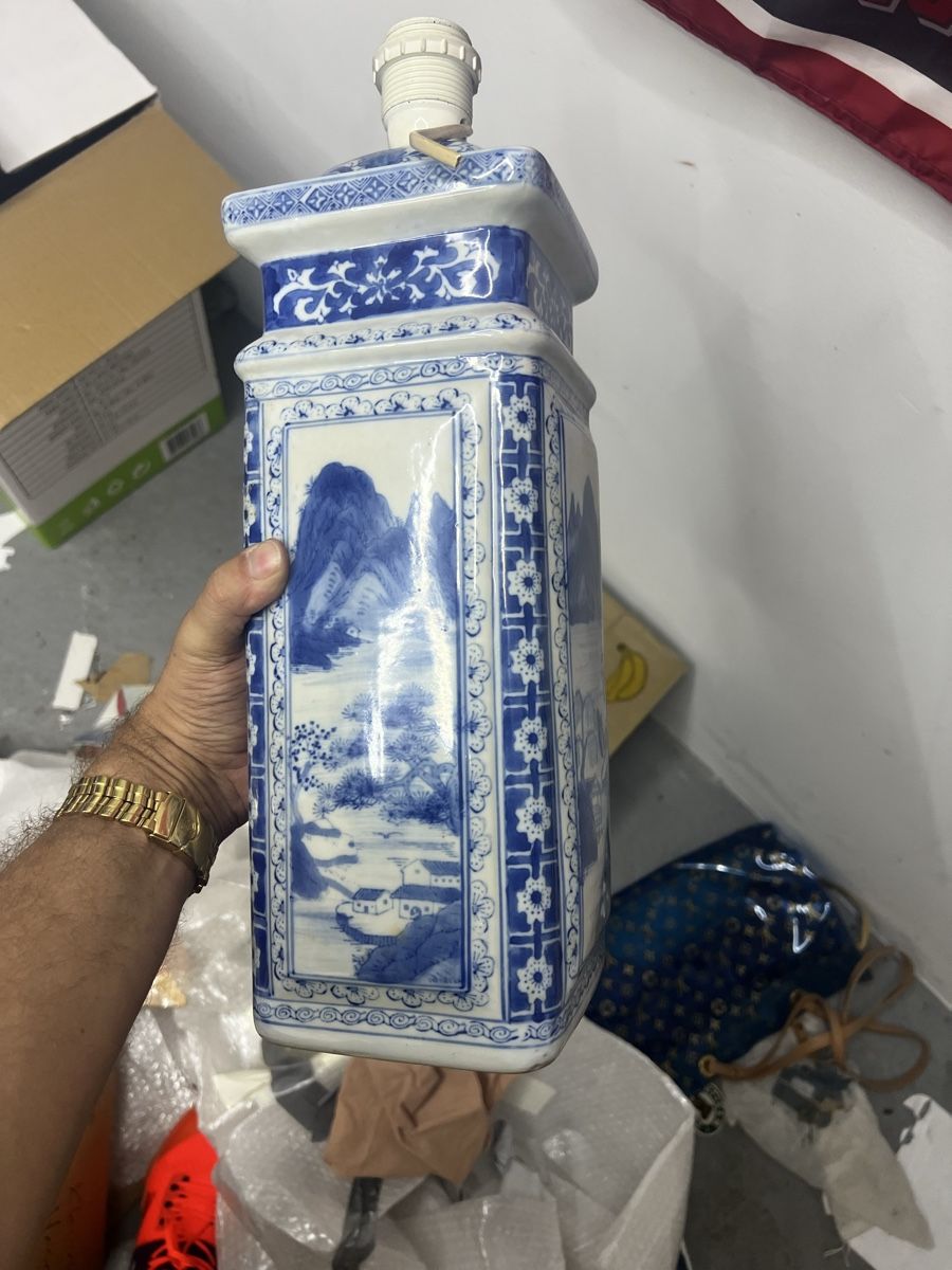Lampade: Alter whs chinesischer Lampenfuss gross – Usato da Wettingen venduto da NickInc 1