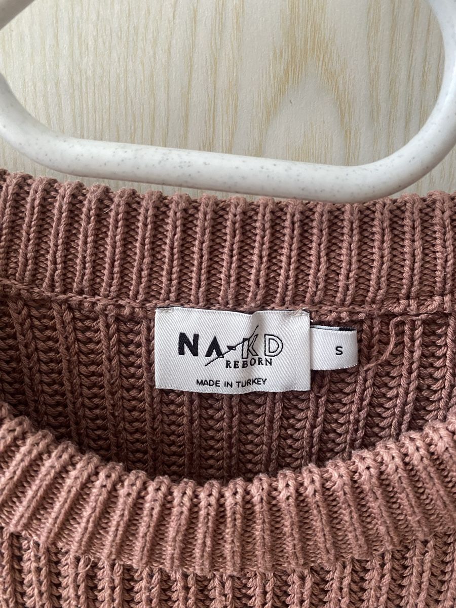 Na-kd Maglioni & Felpe: NA-KD Pullover Grobstrick Rosé Grösse S neuwertig – Nuovo (secondo la descrizione) da Fislisbach venduto da alrohnboo 1