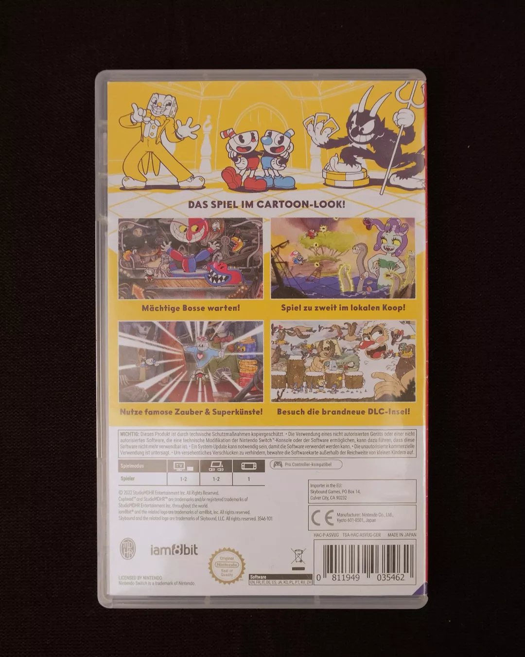 Nintendo Spiele: Cuphead Nintendo Switch – Gebraucht aus Volketswil von brockipfannenstil 1