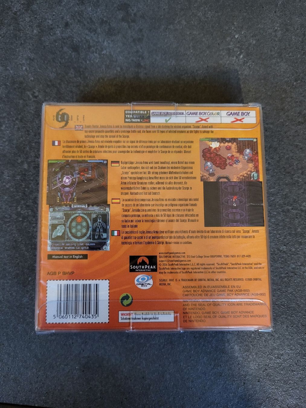 Nintendo Giochi: Scourge Hive - Game Boy Advance - sealed! – Nuovo e nell'imballaggio originale da Benken SG venduto da WALUK 1