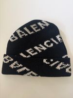 Balenciaga Mütze Logo Schwarz Weiss Unisex neuwertig