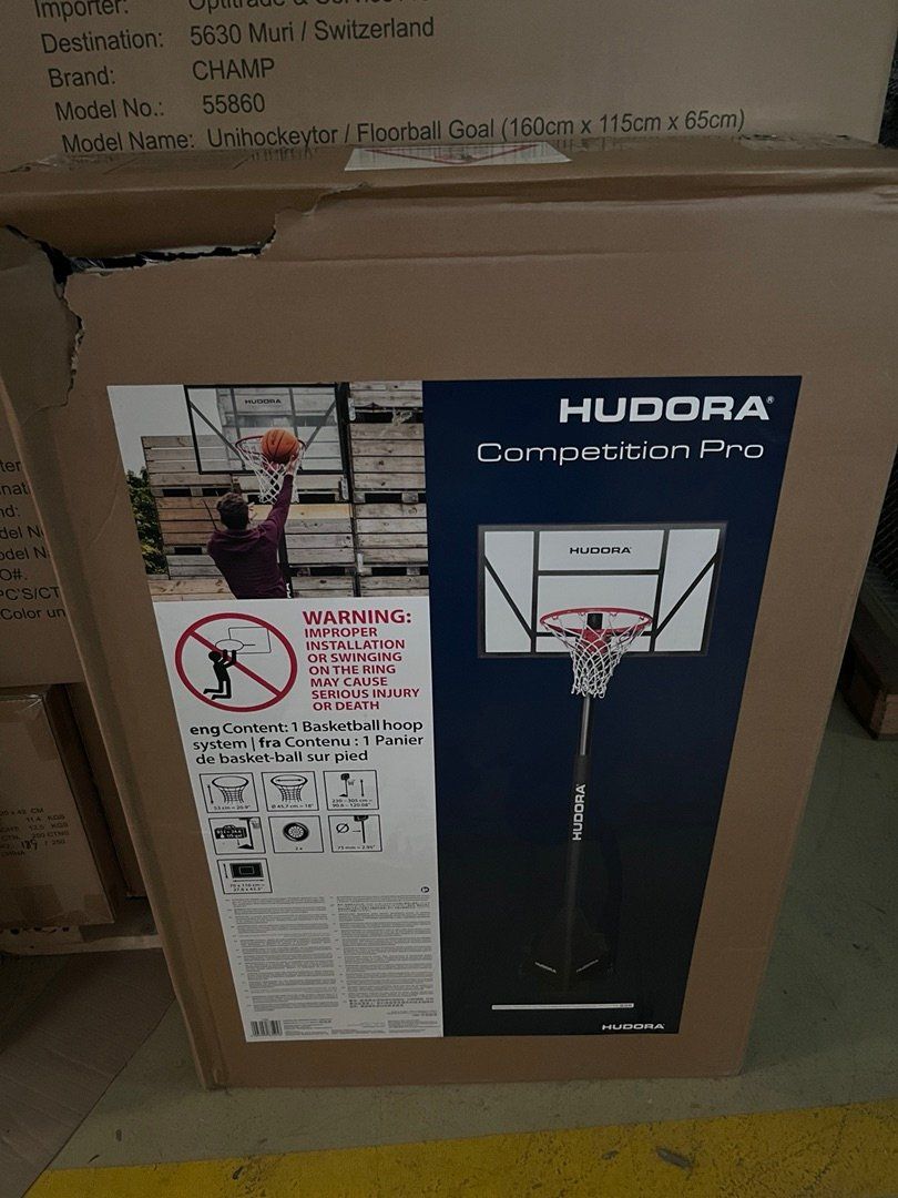 Basketballkörbe: Basketballständer Competition Pro von Hudora – Neu (gemäss Beschreibung) aus Morschach von Chucky20 1