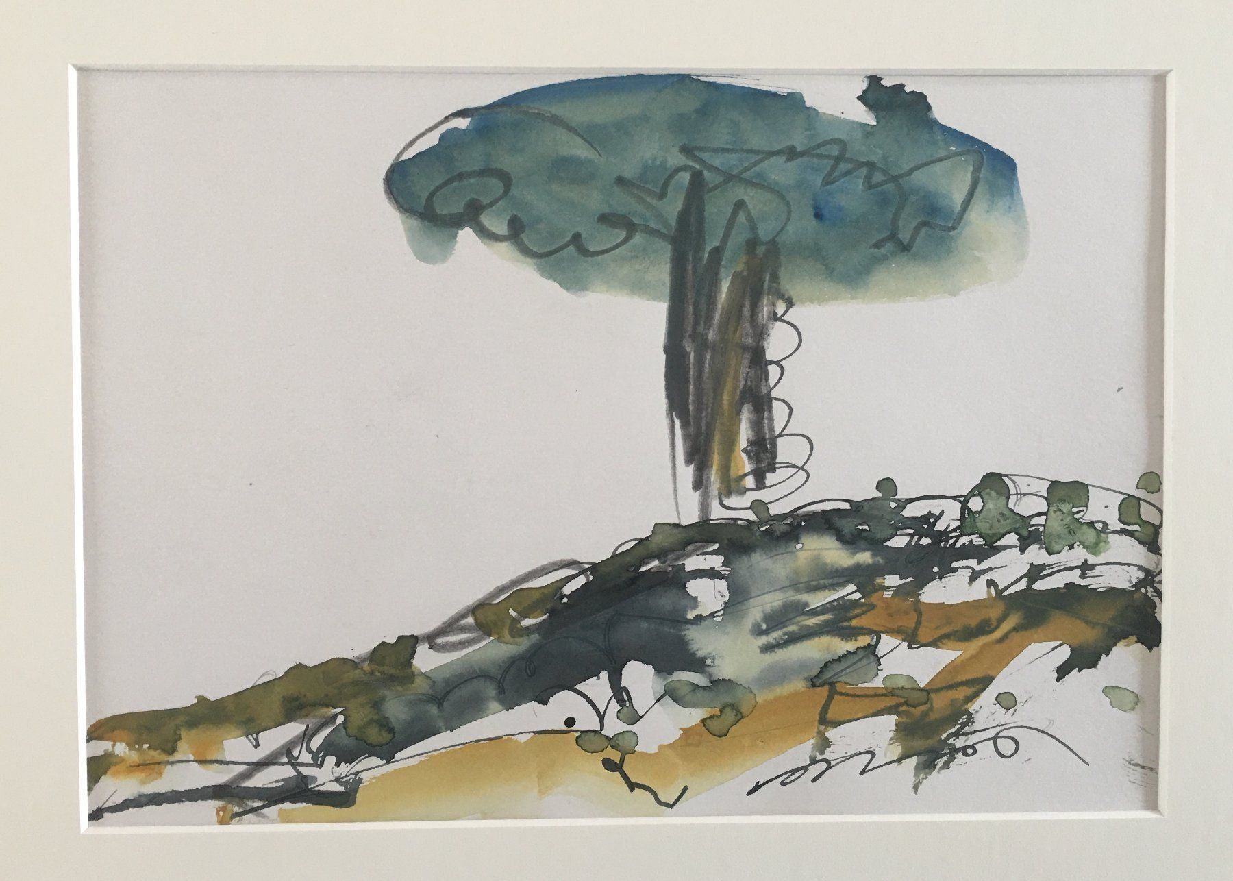 Dipinti: Christiaan Paul Damsté "Komposition" AQUARELL – Usato da Nennigkofen venduto da Schamane75 2