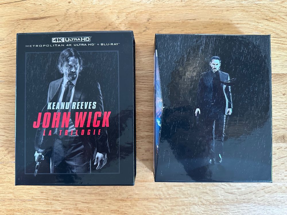 John Wick Keanu Reeves La Trilogie 4k Ultra Hd Blu Ray Kaufen Auf Ricardo 5063