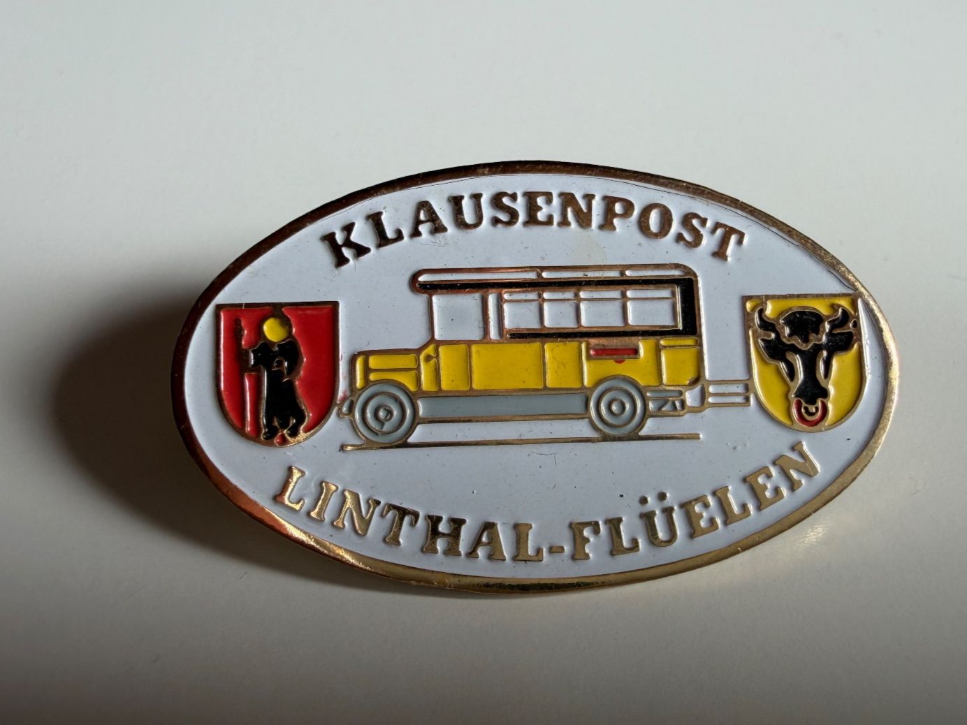 Placchette & Badge: Pin Klausenpost Postauto Nostalgie Sammelobjekt Uri Glarus – Usato da Winterthur venduto da calocephalus 3