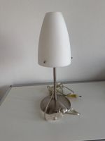 Nachttischlampe weiss Metall matt Nachttischlampe Metall run