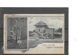 ZH Gruss von der Lägern-Hochwacht 1913