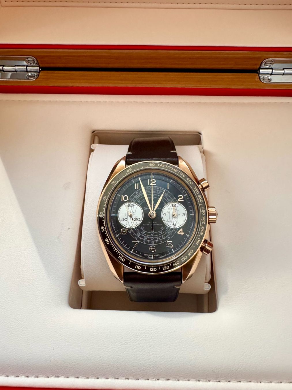 Omega Orologi: Omega Speedmaster Master Chronometer Chronograph Chronoscope – Usato da Wabern venduto da squ281