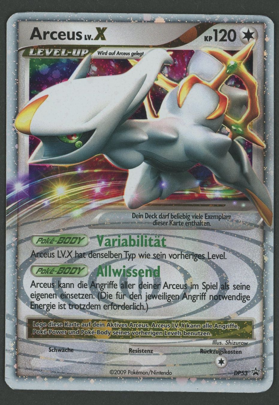Pokémon Carte collezionabili: Arceus Lv.X DP53 DE ab 1.- – Usato da Rupperswil venduto da gengarbasar