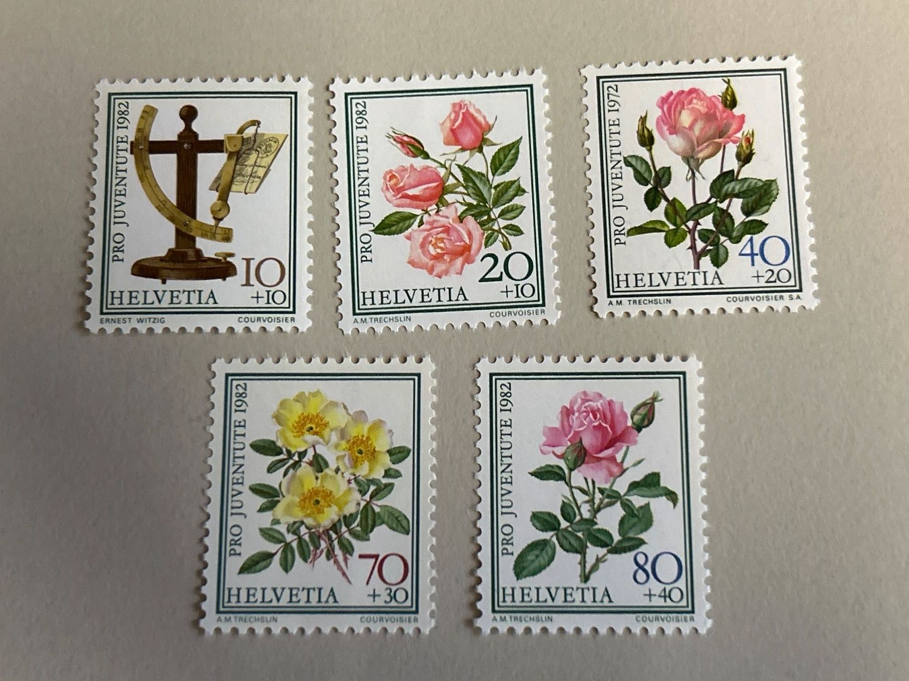 Tutti i francobolli: Briefmarke - Schweiz - Pro Juventute 1982 - postfrisch – Nuovo (secondo la descrizione) da Villnachern venduto da RicardoMary