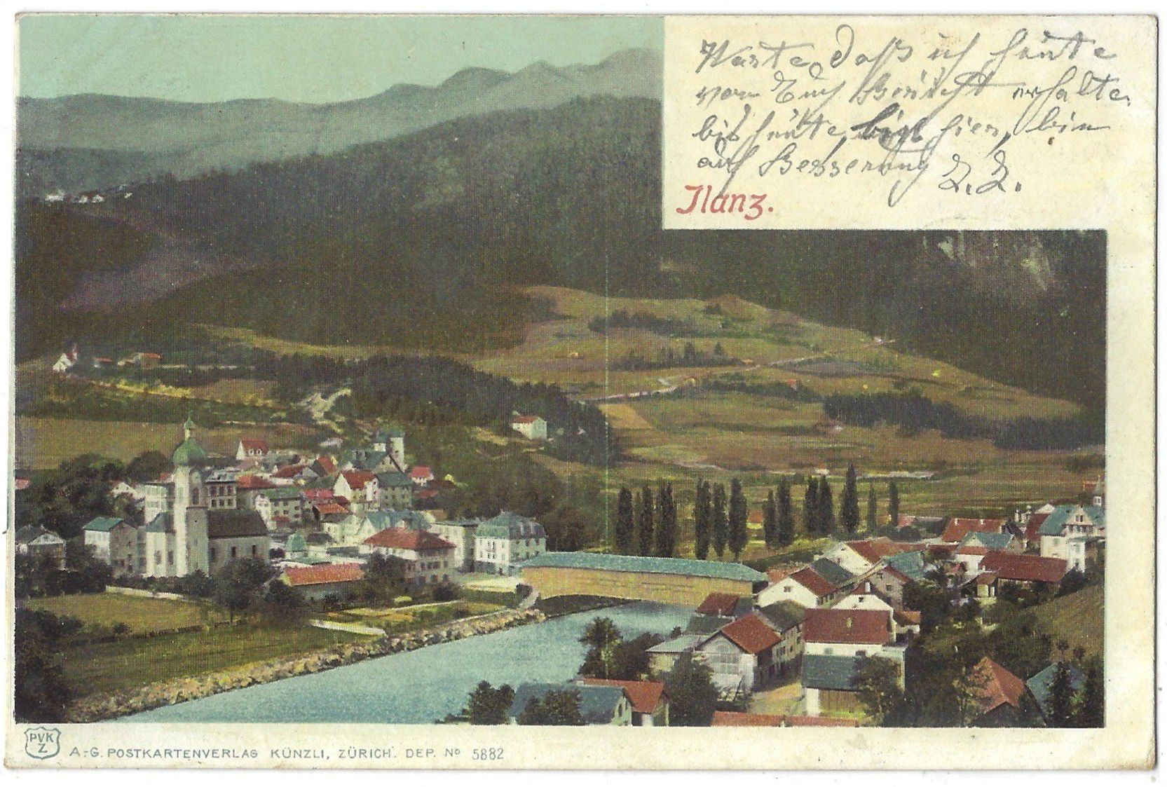 Cartoline postali: Jlanz. – Usato da Bütschwil venduto da Jackson1A