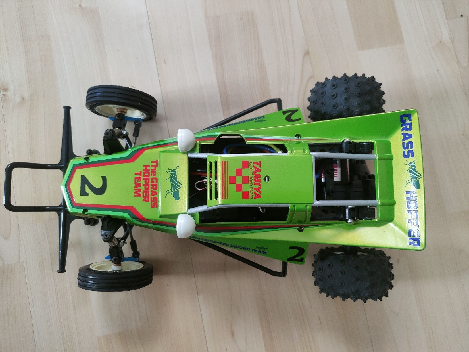 Tamiya Modellismo RC: Tamiya The Grasshopper Candy Green Edition – Nuovo (secondo la descrizione) da Reichenburg venduto da BEFunPower 4