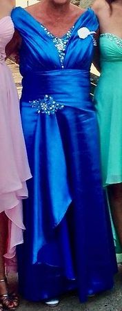 Kleid in Blau