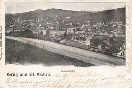 Gruss aus St. Gallen Totalansicht