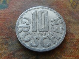 AUTRICHE  10  Groschen  1963