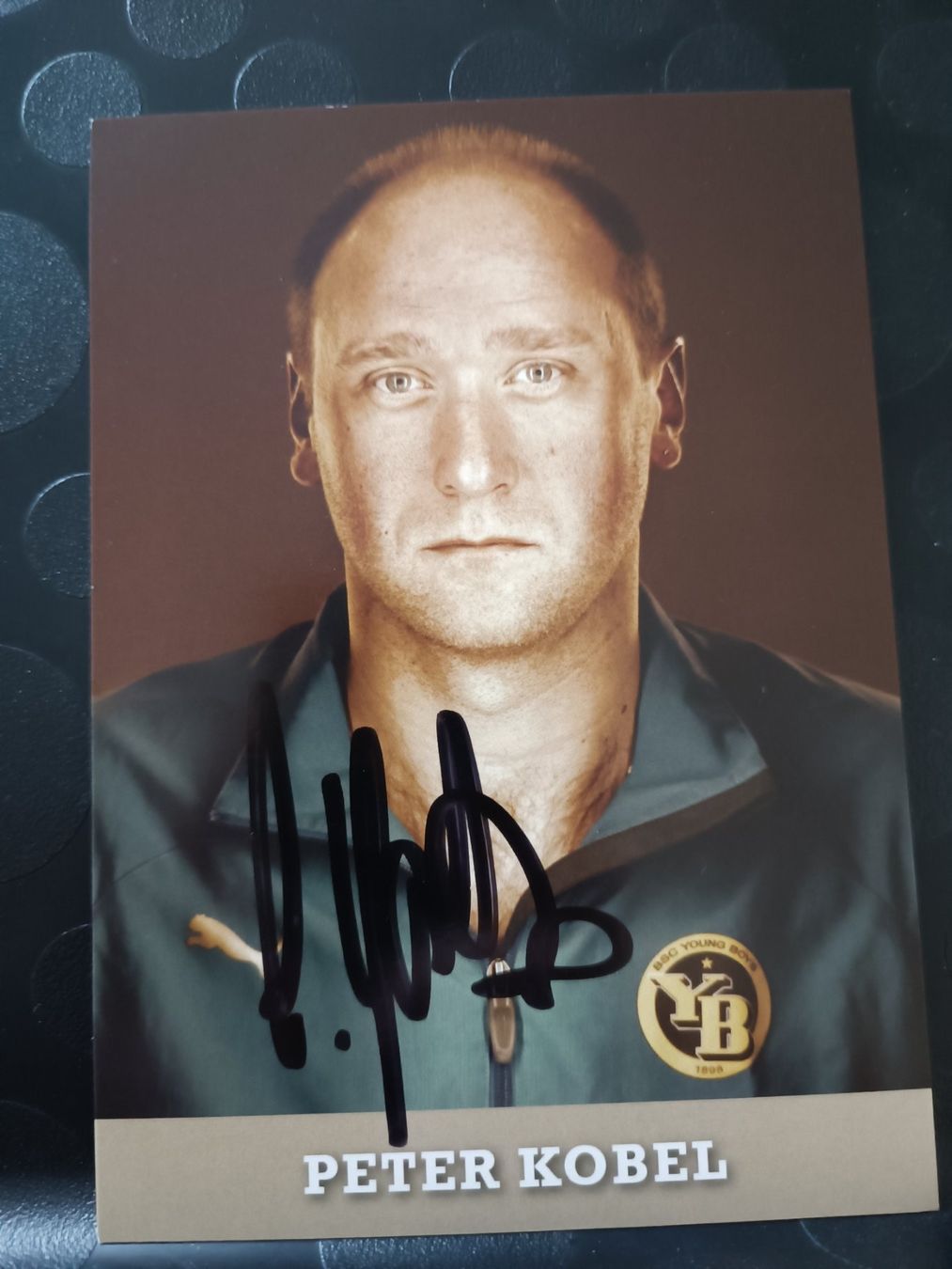 Autogramme: Peter Kobel - YB Bern - handsignierte Karte – Gebraucht aus Menziken von Artographs