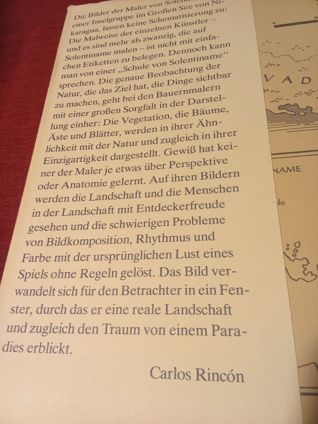 Libri: Gemalte Paradiese - Naive Kunst aus Solentiname – Usato da Remetschwil venduto da Privatflohmi 1