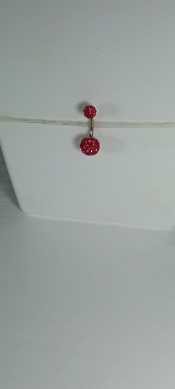 Gioielli per piercing: bauchnabelpiercing,,mit kristall,,,rot – Nuovo (secondo la descrizione) da Basel venduto da bij_5hqd 2
