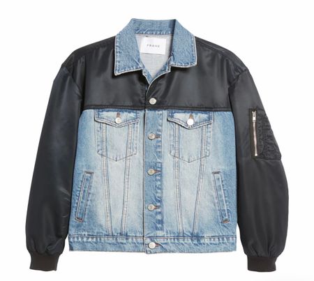 Jeans Bomber Jacke Gr. S/M (Frame/Dsquared/Amiri)