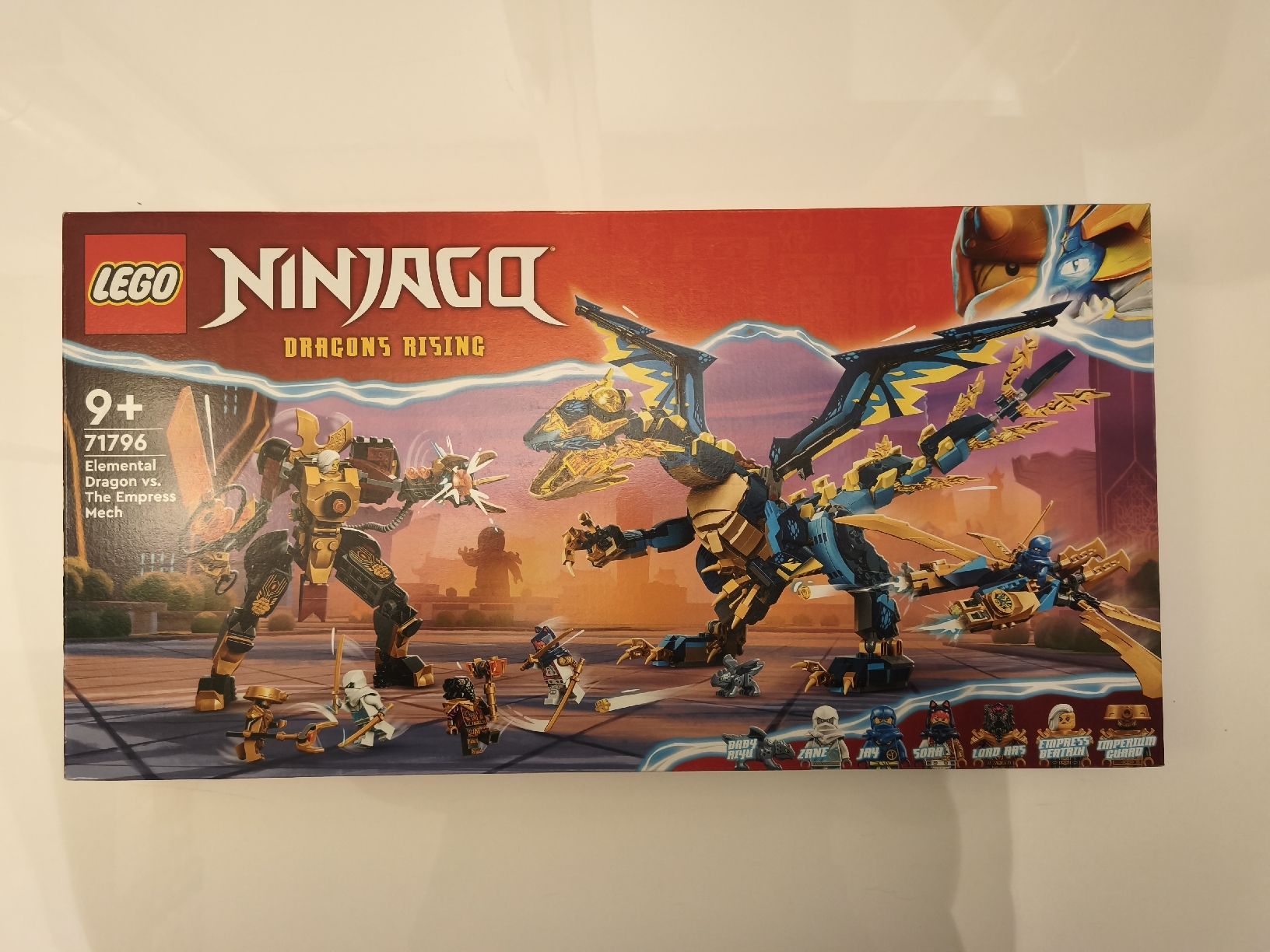 Lego Giocattoli: LEGO Ninjago 71796 Elementar-Drache vs. Mech – Nuovo (secondo la descrizione) da Rüfenacht BE venduto da Morfius