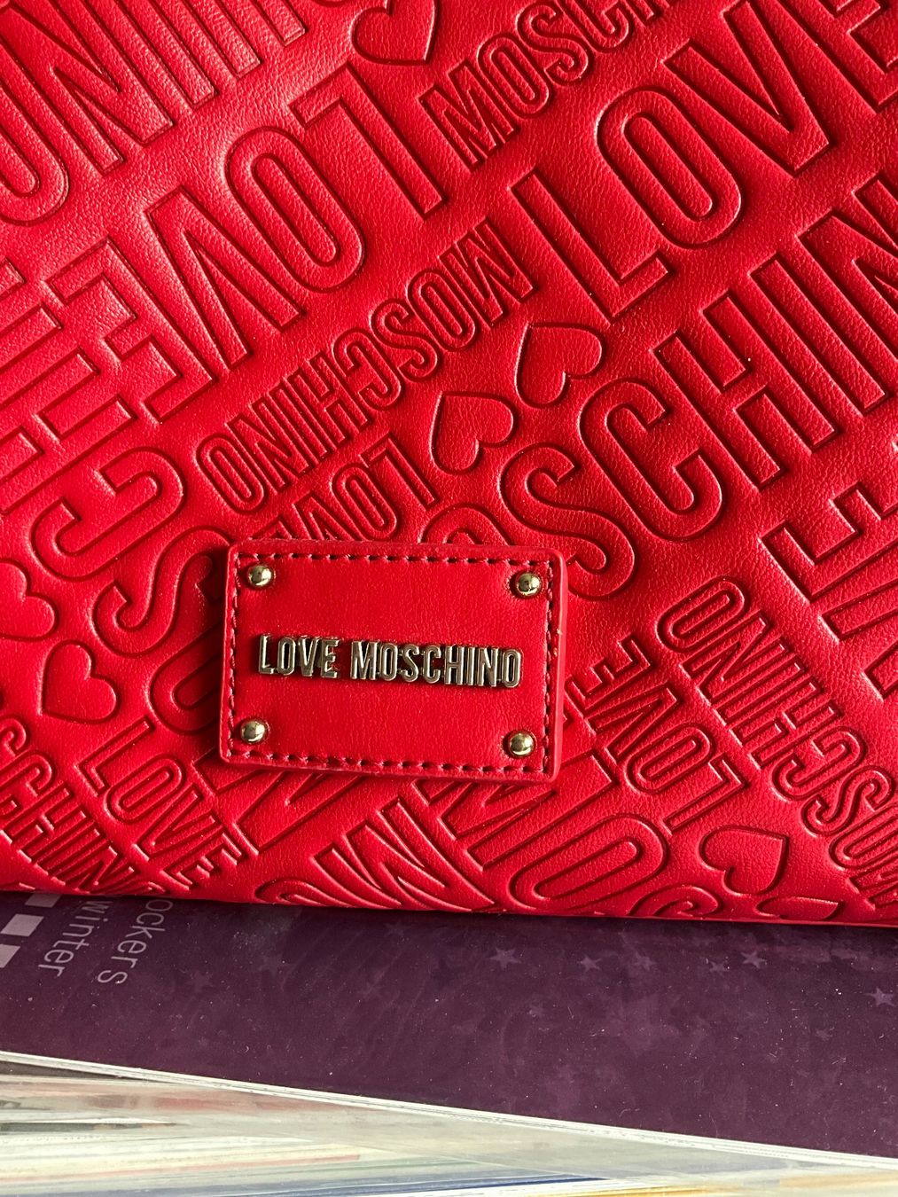 Moschino Taschen für Damen: Love Moschino Tasche rot – Gebraucht aus Grenchen von sojalatte 1