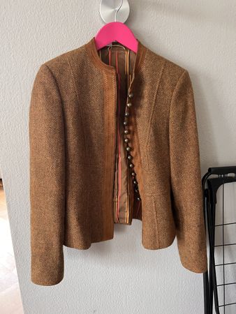 Trachtenjacke Habsburg, Gr. 36, braun