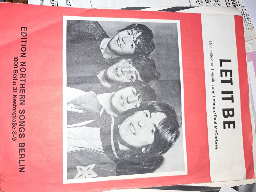 Beatles let it be song 1970 kaufen auf ricardo
