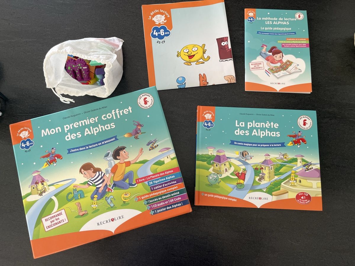 Jeux: Mon premier coffret des Alphas  – D'occasion à Cousset par snuffi26
