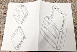 Vintage Retro Printer Stand Anleitung