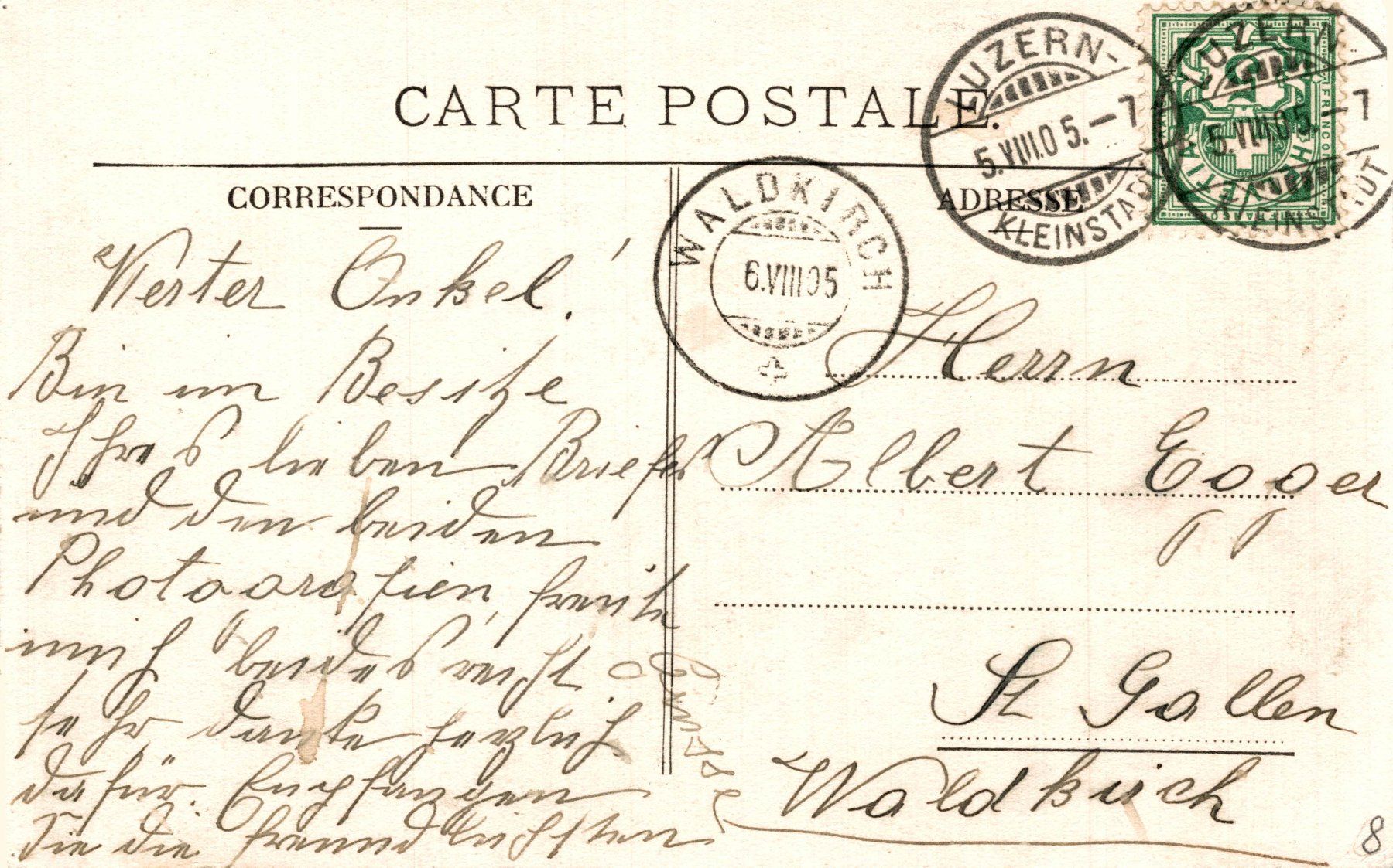 Cartes postales: Luzern - Nölliturm – D'occasion à Bronschhofen par Astore 1