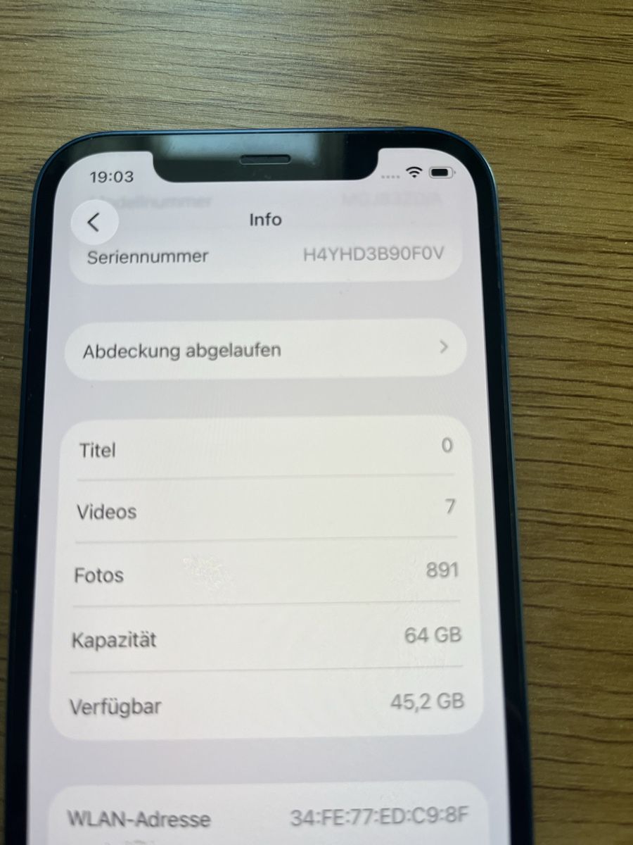 Apple Telefoni cellulari / Smartphones: Iphone 12 64GB – Usato da Bülach venduto da pinky29 3