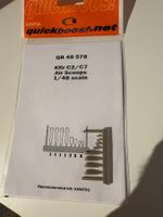 1/48 KFIR C2/C7 AIR SCOOPS FÜR KINETIC