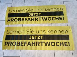 2 Blachen  lernen Sie uns kennen jetzt Probefahrtwoche