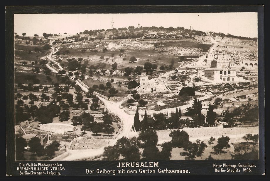 Fotografie &  Plakate: 9 Jerusalem, im Schnee mit deutscher Erl – Gebraucht aus Berlin von bartko-reher 1