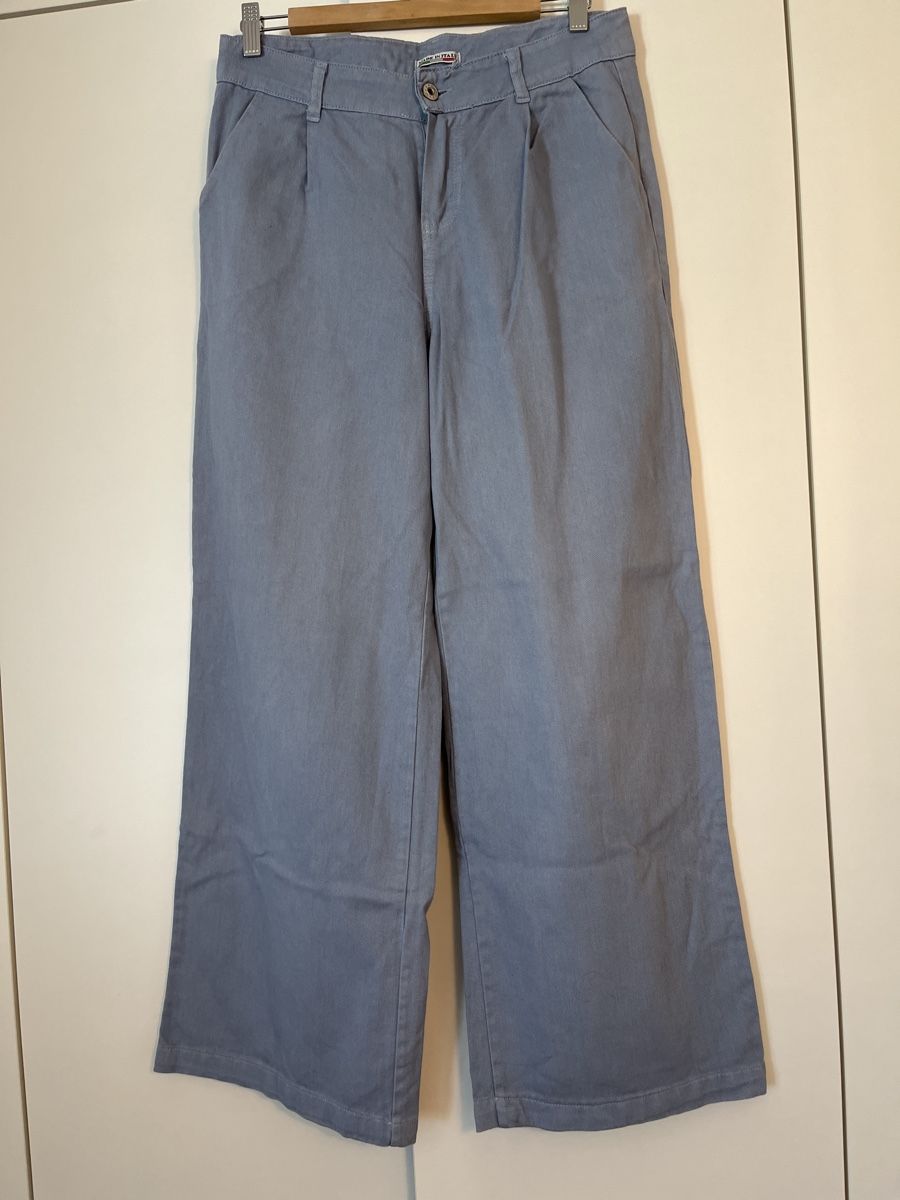 Pantaloni: Hose grau blau Gr. 38/40 – Usato da Rudolfstetten venduto da Stern042