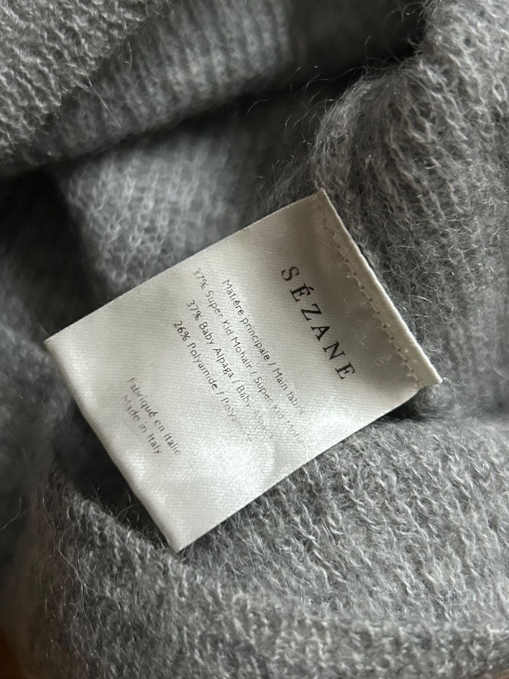 Sezane Maglioni & Felpe: Sézane Pullover pull Mohair Alpaca Gr.S – Usato da Genève venduto da sunandwind 5