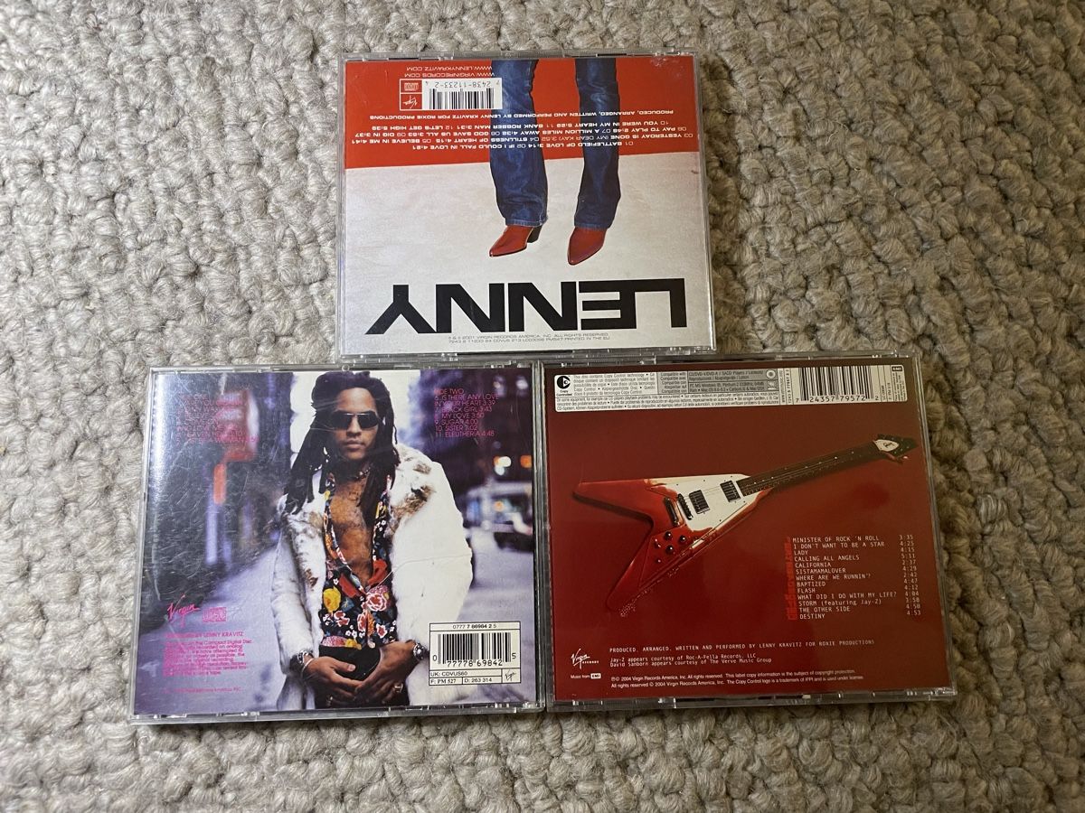 CD: 3x Lenny Kravitz  – Usato da Reinach AG venduto da trigger7811 2