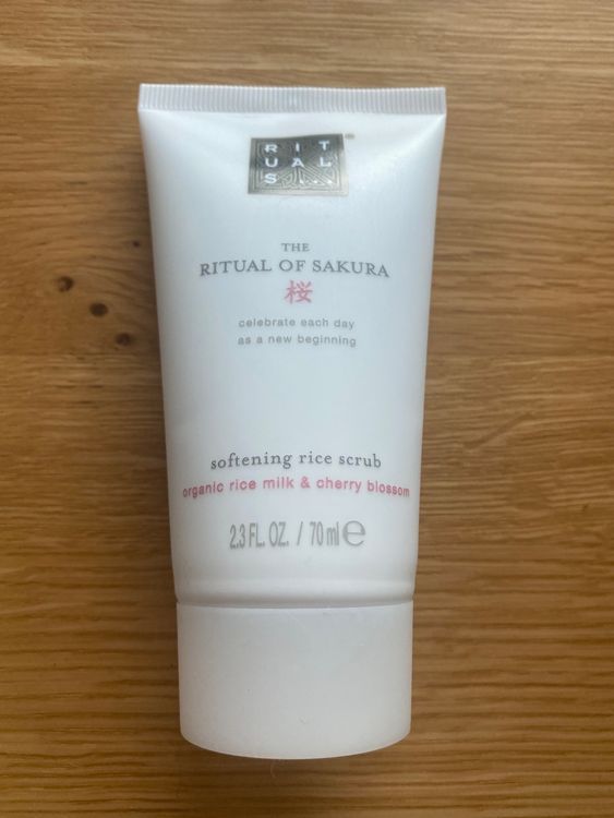 Softening rice scrub / Körperpeeling von Rituals (Neu und ...
