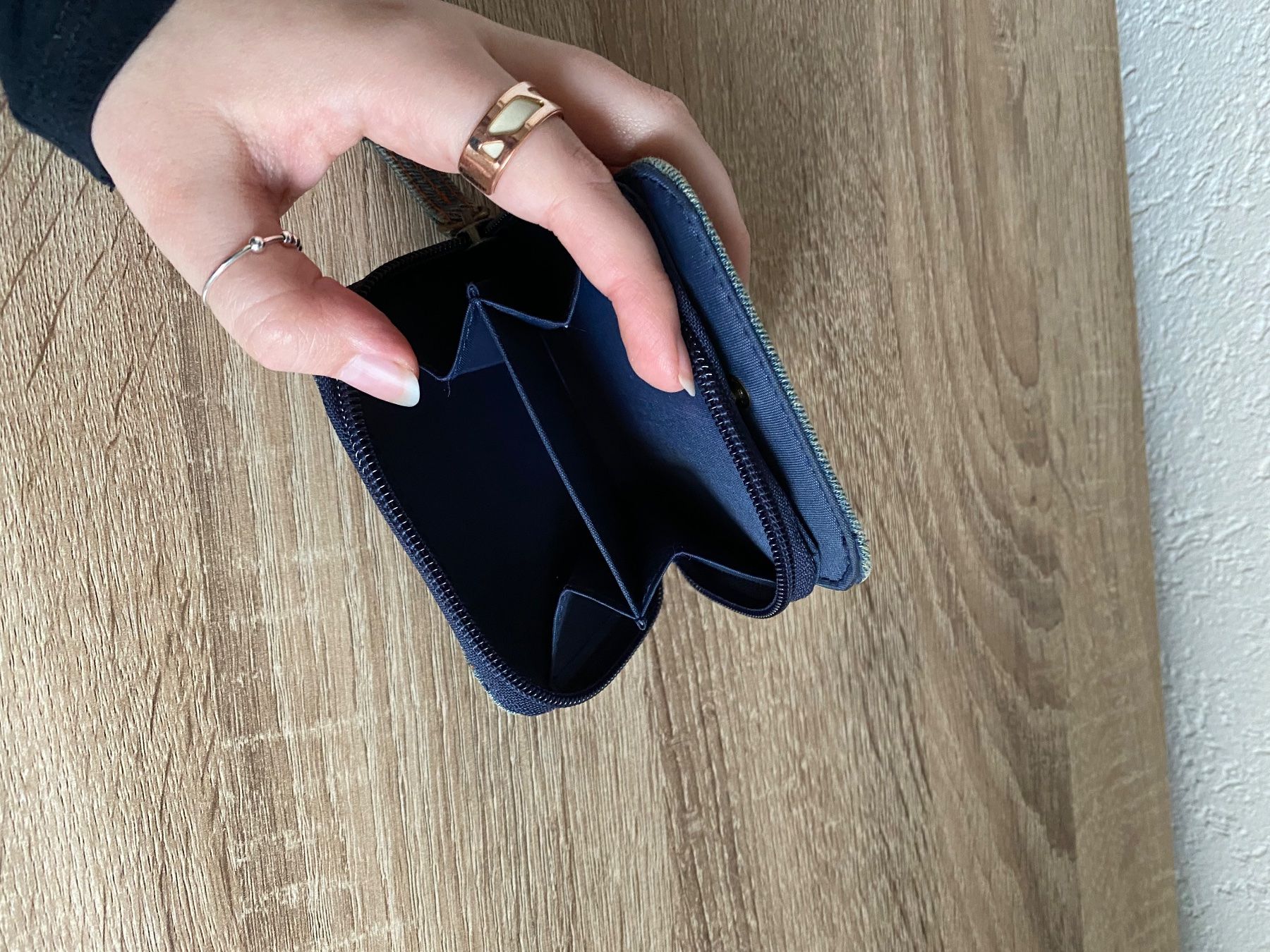 Sonstiges für Kind & Baby: Porte-monnaie bleu jeans avec fleurs – Gebraucht aus Mathod von Alice977 3