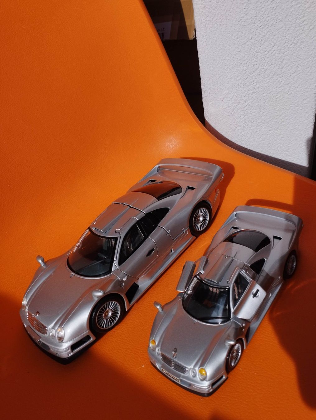 Mercedes-Benz Modellautos: Duo Mercedes-Benz CLK-GTR – Gebraucht aus Chur von oriori 1