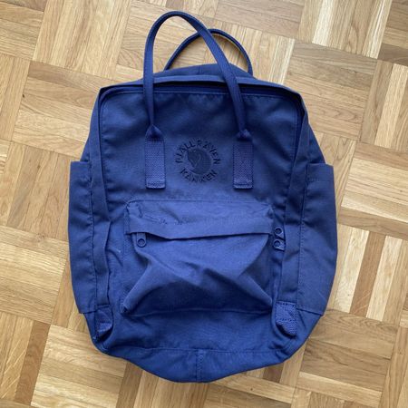 Fjallraven Re Kanken Backpack Marine Blue