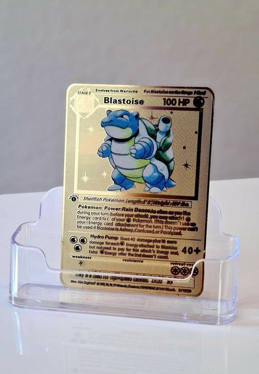 Pokémon First Edition Base Set Gold | Kaufen auf Ricardo