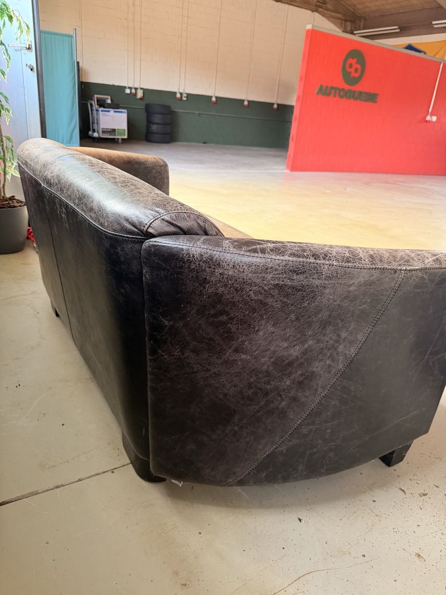 Sofas: Ledersofa braun gebraucht – D'occasion à Kaisten par Nieszner01 6