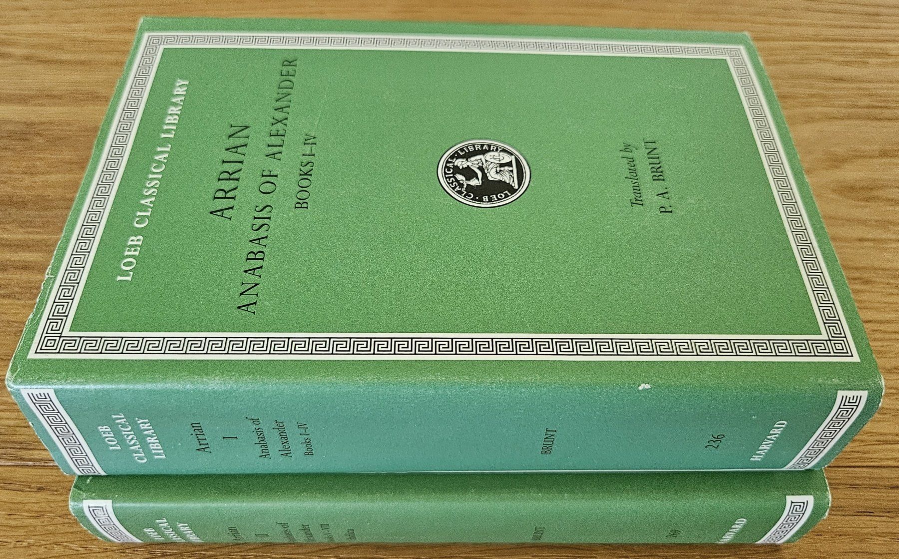 Bücher: Arrian: Anabasis of Alexander – Gebraucht aus Schaffhausen von asyouwestley 1