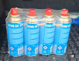 Campingaz Butane Gaskartuschen 4 Stk neu