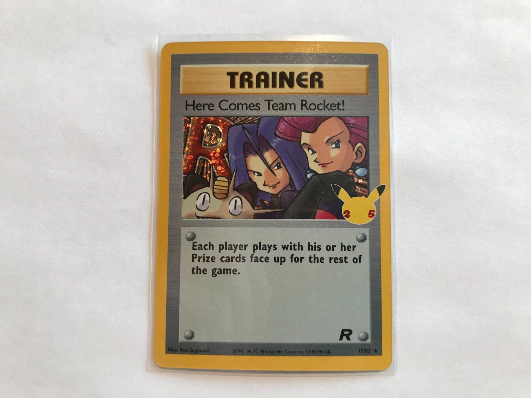 Pokémon Sammelbilder & Trading cards: Here Comes Team Rocket Celebrations EN – Gebraucht aus Hagendorn von Pokecollectorch