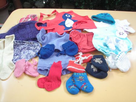 Puppen- oder Baby-Kleider
